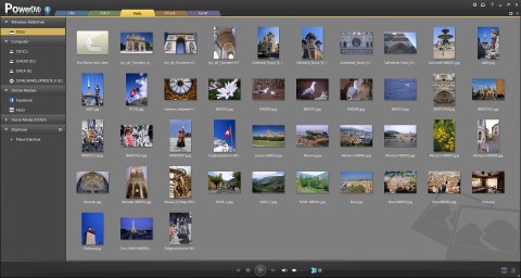 PowerDVD 11 - auch als Fotobetrachter gedacht (Bild: Cyberlink)