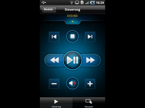 PowerDVD Remote App f&uuml;r Android (Bild: Cyberlink)