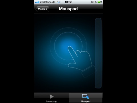PowerDVD Remote App f&uuml;r iOS (Bild: Cyberlink)