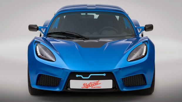 Das Auto fährt knapp 250 km/h. (Bild: Detroit Electric)