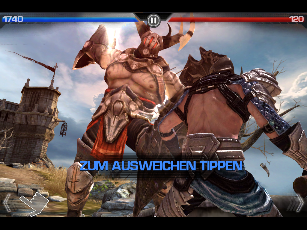 iPad 2: Unterschiede an der Schulter-Rüstung...