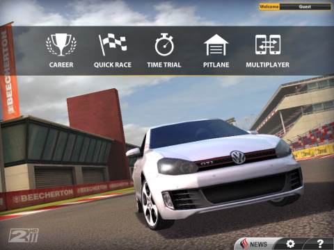 ... und am ersten iPad - mit erkennbar mehr "Treppchen" an Kanten