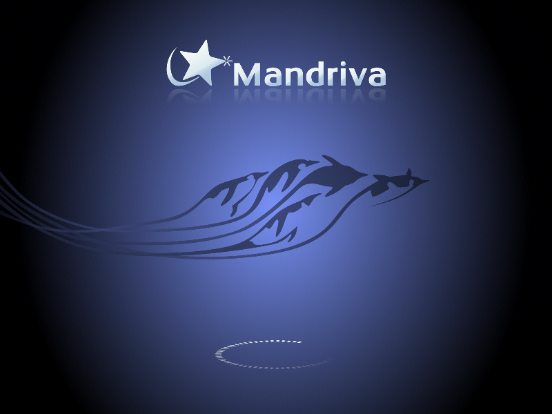 Der Bootscreen von Mandriva 2011 Beta 2