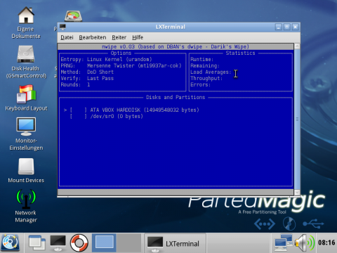 Nwipe 0.0.3 zum sicheren Datenl&ouml;schen