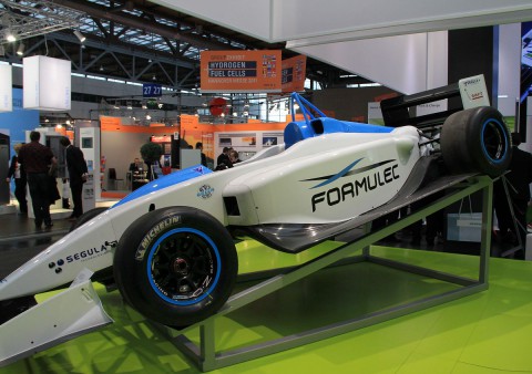 ... am Stand von Siemens auf  der Hannover Messe 2011 (Foto: wp)