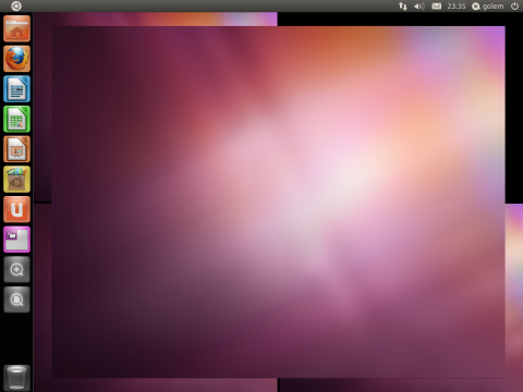 Unity arbeitet auch mit virtuellen Desktops, ...