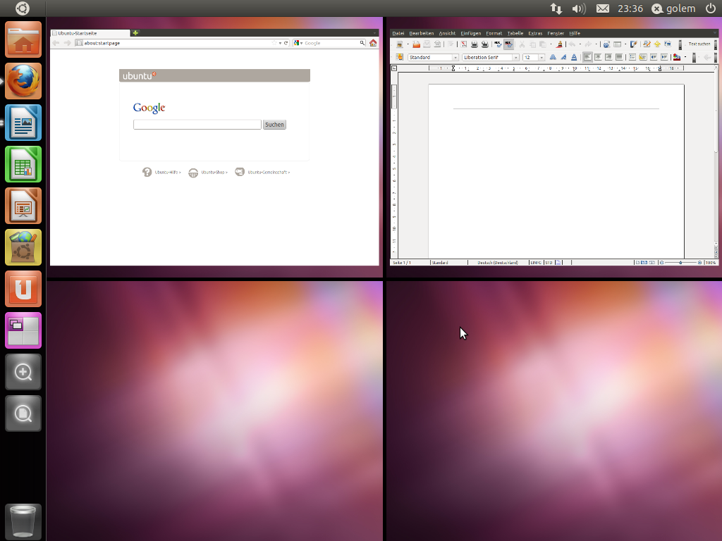 ... die sich auch im Expose-Modus darstellen lassen.