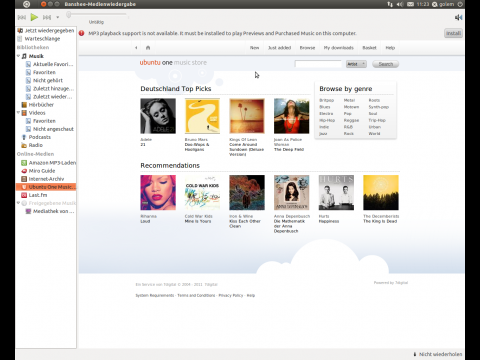 ... als auch im Ubuntu-eigenen Onlinestore.
