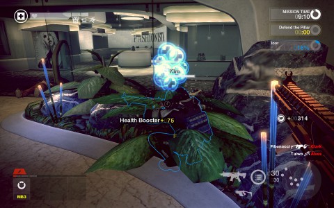 Als Sanit&auml;ter buffen wir einen Kollegen.