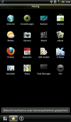 ... der freut sich über eine Ansicht häufig benutzter...