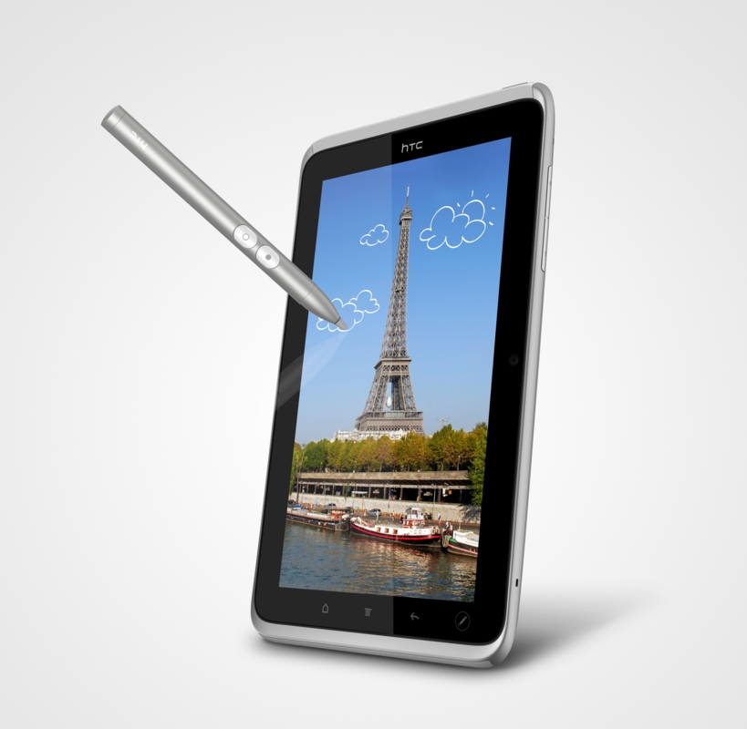 HTC Flyer mit Touchscreen-Stift