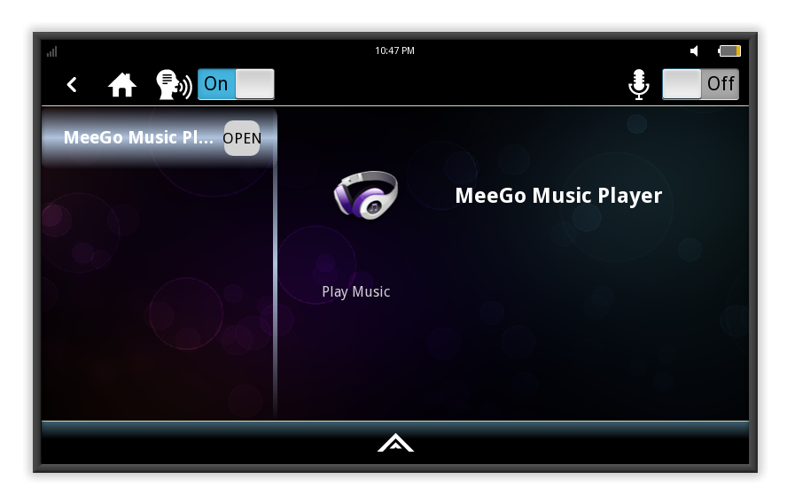Meego 1.2 IVI - Musik