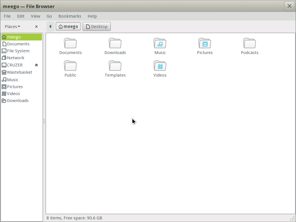 Meego 1.1 Netbook UX