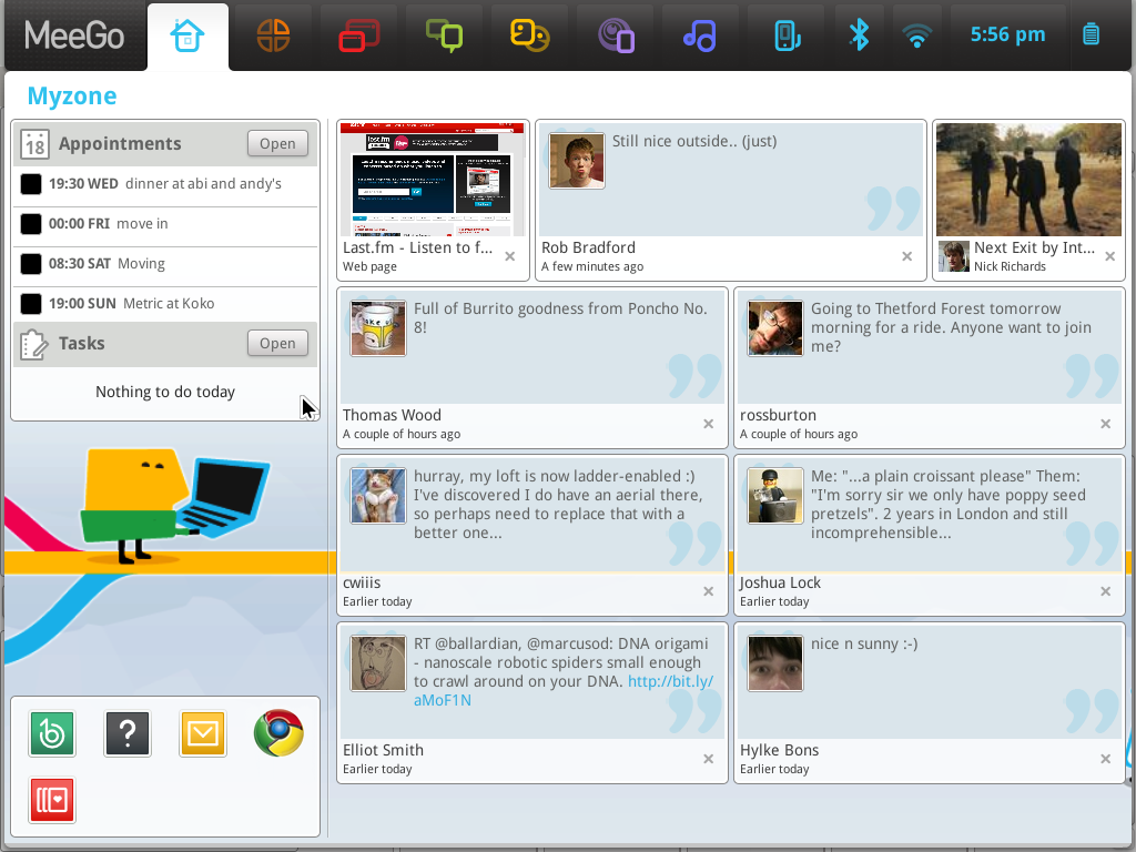 Meego 1.1 Netbook UX