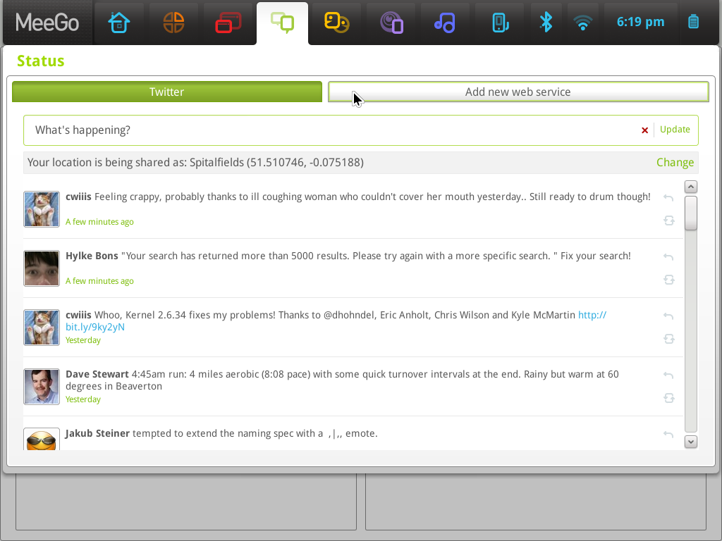 Meego 1.1 Netbook UX
