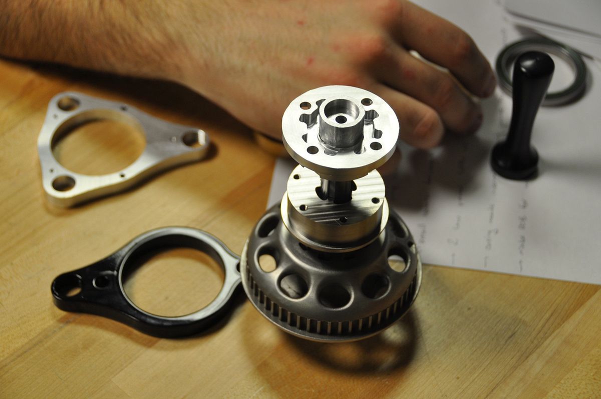 Es verfügt über einen besonderen Antrieb, der es ermöglicht, ... (Foto: Alpha Bike)