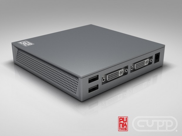 Punkthis Enclosure - ARM-basierter Desktoprechner (Bild: Cupp Computing)