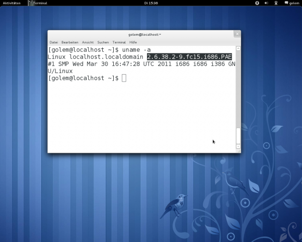 Als Linux-Kernel kommt Version 2.6.38 zum Einsatz.