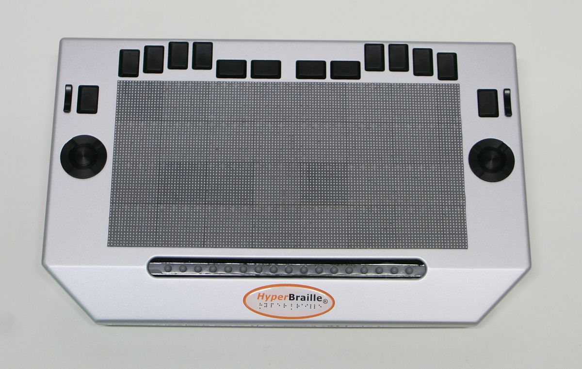 Hyperbraille ist ein taktiles Display (Foto: Hyperbraille)