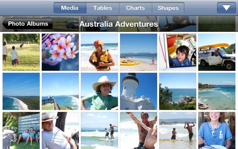 Keynote auf dem iPhone (Bild: Apple)