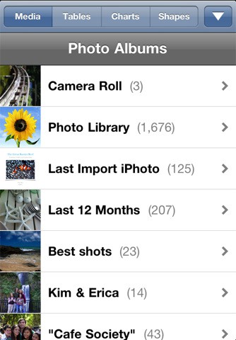 Pages  auf dem iPhone (Bild: Apple)