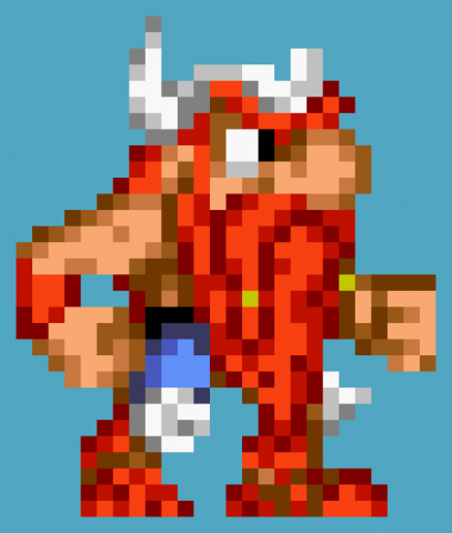 Eric ais Vikings: Vergrößerung mit Nearest Neighbor