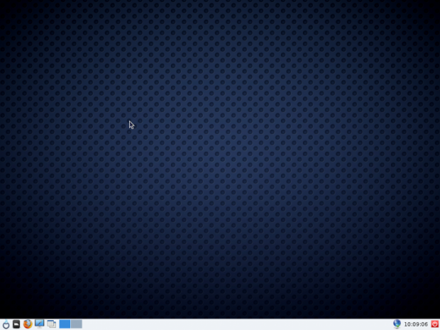 Der Standarddesktop ist LXDE.