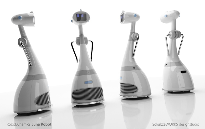 Luna, der persönliche Roboter von Robodynamics (Bild: Schultzeworks)