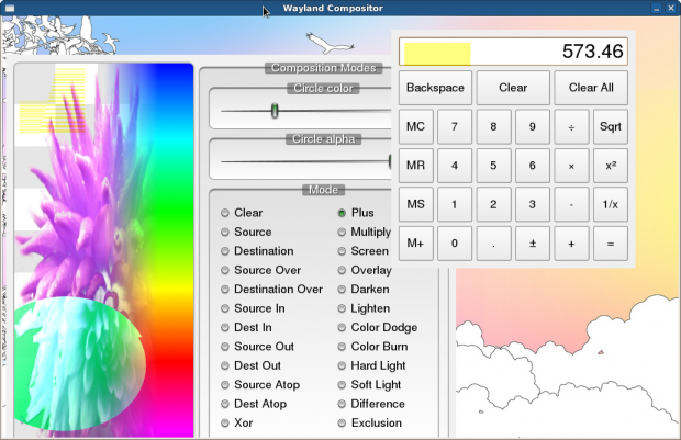 Wayland mit Qt-Anwendung