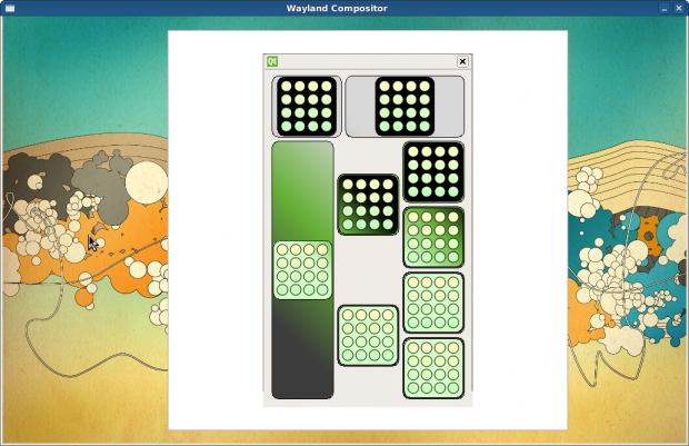 Wayland mit Qt-Anwendung