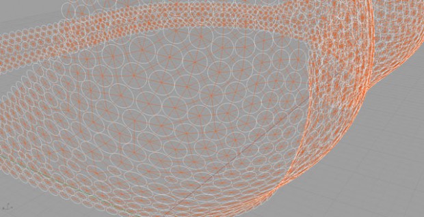 N12-Bikini - Konstruktionszeichnung (Bild: Shapeways/Continuum Fashion)