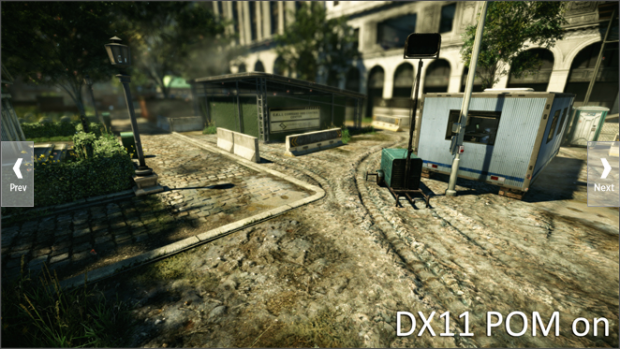 Crysis 2 mit Parallax Occlusion Mapping