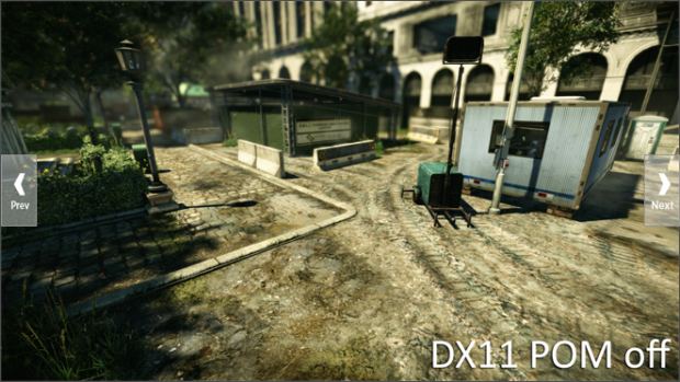 Crysis 2 ohne Parallax Occlusion Mapping