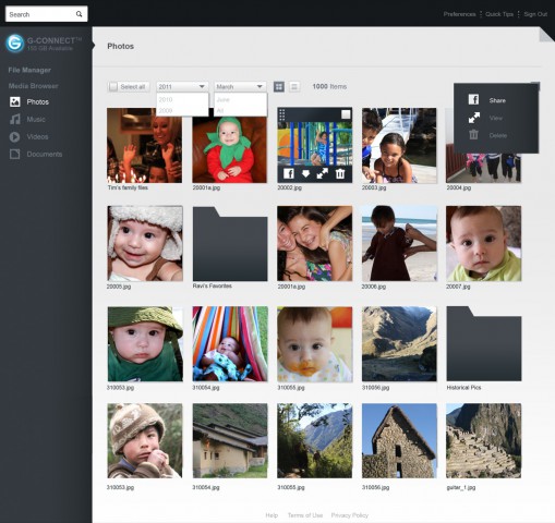 Hitachi G-Technology G-Connect   - Fotobrowser(Bild: Hitachi)