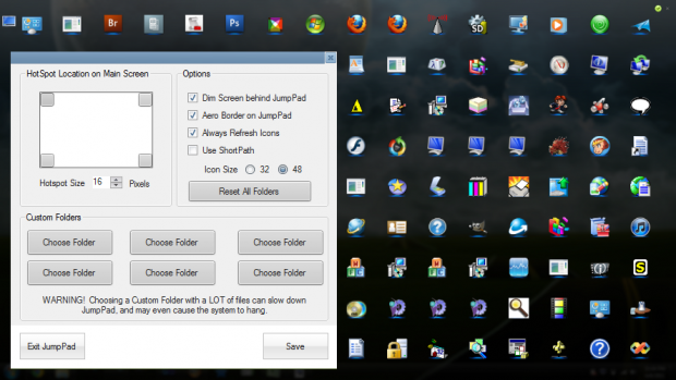 Jumppad für Windows (Bild: Solo-Dev@DA)