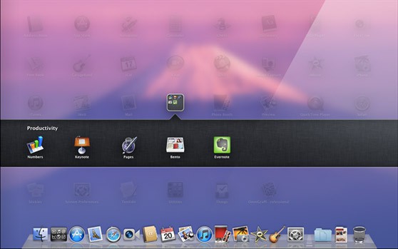 Mac OS X 10.7 alias Lion: Launchpad