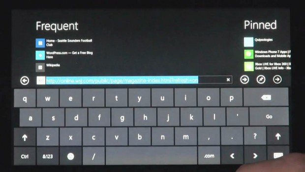 Bildschirmtastatur in Windows 8