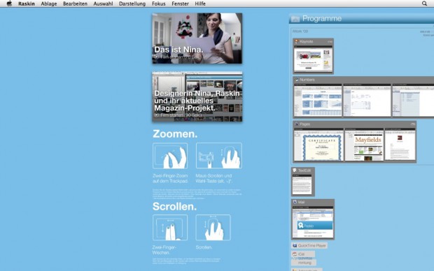 Raskin - Schnelleinführung