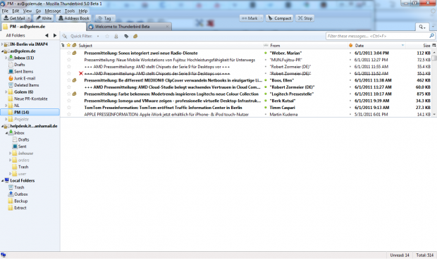 Vor allem Schaltflächen wurden überarbeitet.