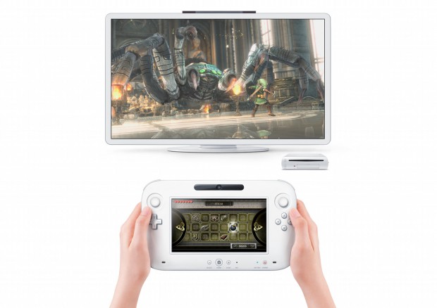 Wii U - Controller mit Touchscreen