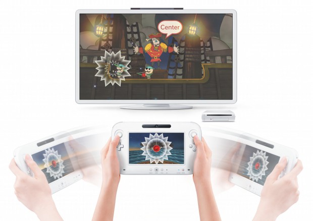 Wii U - Controller mit Touchscreen