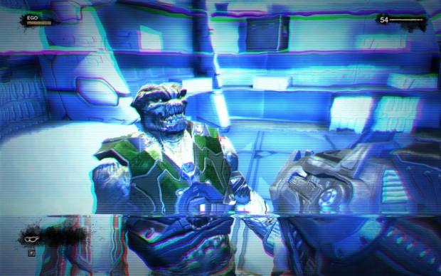 Besiegter Gegner in Duke Nukem Forever - PC-Version (Bild: Golem.de)