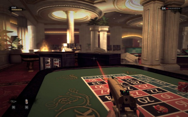 Mini-Duke im Casino - Duke Nukem Forever - PC-Version (Bild: Golem.de)