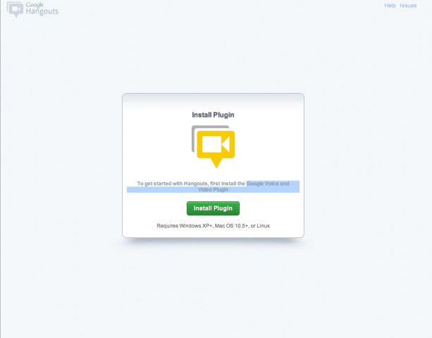 Google+: Hangouts nur mit Plugin
