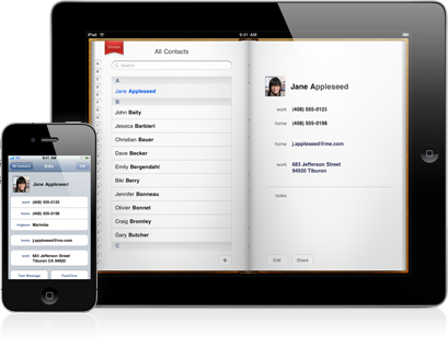 iCloud zum Synchronisieren von Kontakten (Bild: Apple)