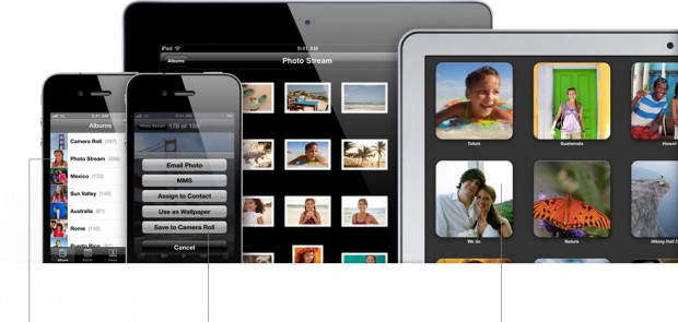 iCloud zum Synchronisieren von Fotos aus dem iPhone/iPad (Bild: Apple)