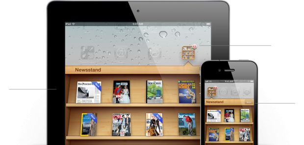 iOS 5 mit Zeitungskiosk
