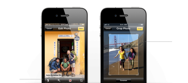 iOS 5: Fotos editieren