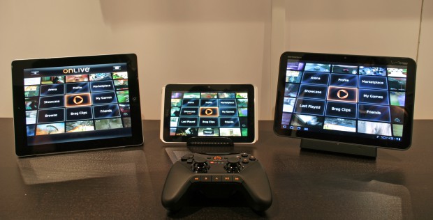 Onlive Player App - PC-Spiele  aus der Cloud aufs Tablet (Bild: Onlive)