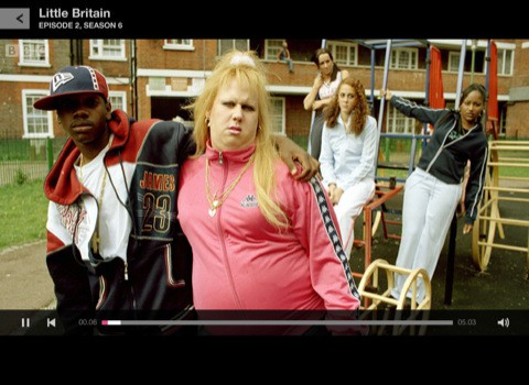 Globale Version der BBC iPlayer App.